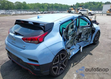 2022 Hyundai Veloster N из США, поврежденный, VIN KMHT36AH7NU014310